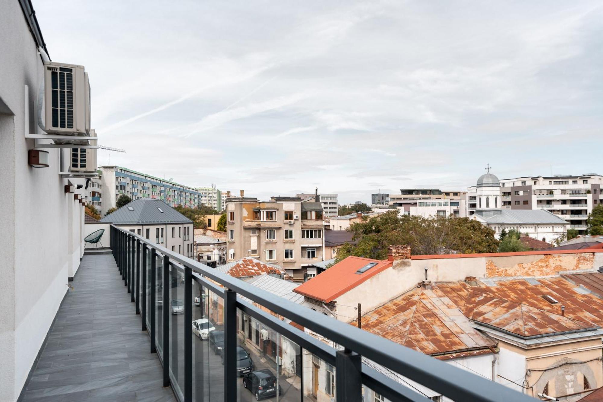 Sunflower - Chic Loft In Tineretului Bucarest Exterior foto